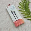 کابل شارژ 1 متری فست Type-C To Type-C برند Hatron مدل HC185CC رنگ آبی تیره کد 30523