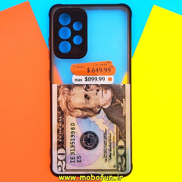 مشخصات و خرید قاب گوشی Galaxy A52 سامسونگ طرح رینبو دیاموند محافظ لنزدار ایربگ دار مدل 20 دلاری مشکی، خرید قاب گوشی Galaxy A52 سامسونگ طرح رینبو دیاموند محافظ لنزدار ایربگ دار مدل 20 دلاری مشکی از فروشگاه موبوفان، قیمت قاب گوشی Galaxy A52 سامسونگ طرح رینبو دیاموند محافظ لنزدار ایربگ دار مدل 20 دلاری مشکی