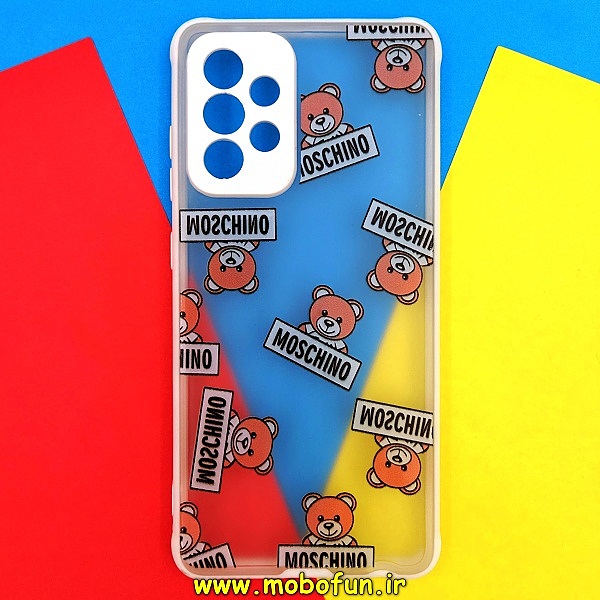 مشخصات و خرید قاب گوشی Galaxy A52 سامسونگ طرح رینبو دیاموند محافظ لنزدار ایربگ دار مدل خرسی MOSCHINO سفید، خرید قاب گوشی Galaxy A52 سامسونگ طرح رینبو دیاموند محافظ لنزدار ایربگ دار مدل خرسی MOSCHINO سفید از فروشگاه موبوفان، قیمت قاب گوشی Galaxy A52 سامسونگ طرح رینبو دیاموند محافظ لنزدار ایربگ دار مدل خرسی MOSCHINO سفید