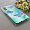 قاب گوشی Galaxy A14 سامسونگ فانتزی سخت Hard لیزری IMD طرح پروانه کد 129624
