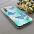 قاب گوشی Galaxy A14 سامسونگ فانتزی سخت Hard لیزری IMD طرح پروانه کد 129624