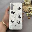 قاب گوشی Galaxy A14 سامسونگ فانتزی سخت Hard لیزری IMD طرح پروانه کد 129627
