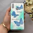 قاب گوشی Galaxy A10S سامسونگ فانتزی سخت Hard لیزری IMD طرح پروانه کد 129675