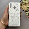 قاب گوشی Galaxy A20S سامسونگ فانتزی سخت Hard لیزری IMD طرح سفر کد 129687
