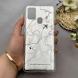 قاب گوشی Galaxy A21S سامسونگ فانتزی سخت Hard لیزری IMD طرح سفر کد 129694