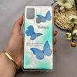 قاب گوشی Galaxy A21S سامسونگ فانتزی سخت Hard لیزری IMD طرح پروانه کد 129696
