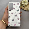 قاب گوشی Galaxy A55 سامسونگ فانتزی سخت Hard لیزری IMD طرح پروانه کد 129816