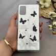 قاب گوشی Galaxy A71 سامسونگ فانتزی سخت Hard لیزری IMD طرح پروانه کد 129836