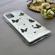 قاب گوشی Galaxy A71 سامسونگ فانتزی سخت Hard لیزری IMD طرح پروانه کد 129836