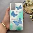 قاب گوشی Galaxy A72 سامسونگ فانتزی سخت Hard لیزری IMD طرح پروانه کد 129843