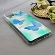 قاب گوشی Galaxy A12 - M12 سامسونگ فانتزی سخت Hard لیزری IMD طرح پروانه کد 129879