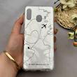 قاب گوشی Galaxy A20 - Galaxy A30 سامسونگ فانتزی سخت Hard لیزری IMD طرح سفر کد 129894