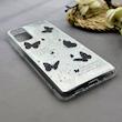 قاب گوشی Galaxy S20 FE سامسونگ فانتزی سخت Hard لیزری IMD طرح پروانه کد 129940