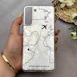 قاب گوشی Galaxy S21 FE سامسونگ فانتزی سخت Hard لیزری IMD طرح سفر کد 129950