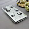 قاب گوشی Galaxy S21 FE سامسونگ فانتزی سخت Hard لیزری IMD طرح پروانه کد 129956
