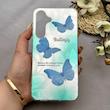 قاب گوشی Galaxy S25 FE سامسونگ فانتزی سخت Hard لیزری IMD طرح پروانه کد 129979