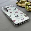 قاب گوشی Galaxy S25 FE سامسونگ فانتزی سخت Hard لیزری IMD طرح پروانه کد 129982