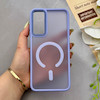 قاب گوشی Galaxy A05S سامسونگ پشت مات درجه یک طرح مگ سیف دور سیلیکونی لنز کربن یاسی کد 150262