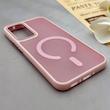 قاب گوشی Galaxy A34 سامسونگ پشت مات درجه یک طرح مگ سیف دور سیلیکونی لنز کربن صورتی کد 150313