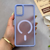 قاب گوشی Galaxy A51 سامسونگ پشت مات درجه یک طرح مگ سیف دور سیلیکونی لنز کربن یاسی کد 150324