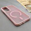 قاب گوشی Galaxy A54 سامسونگ پشت مات درجه یک طرح مگ سیف دور سیلیکونی لنز کربن صورتی کد 150328