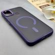 قاب گوشی Galaxy A11 - M11 سامسونگ پشت مات درجه یک طرح مگ سیف دور سیلیکونی لنز کربن بنفش کد 150346