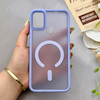 قاب گوشی Galaxy A11 - M11 سامسونگ پشت مات درجه یک طرح مگ سیف دور سیلیکونی لنز کربن یاسی کد 150348