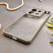 قاب گوشی Redmi Note 13 4G شیائومی پشت طلق شفاف دور سیلیکونی دور رنگی محافظ لنز برجسته طوسی کد E21-129575