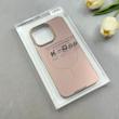قاب گوشی iPhone 13 Pro آیفون طرح K-DOO مات مگ سیف دار MagSafe دور سخت لاکچری کد 128521