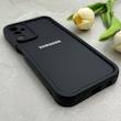 قاب گوشی Galaxy A14 سامسونگ طرح سیلیکونی Solid محافظ لنزدار مشکی کد 129360