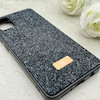 قاب گوشی Galaxy A06 سامسونگ نگین دار سواروسکی SWAROVSKI پلاک فلزی مشکی کد 150785