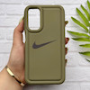 قاب گوشی Galaxy A15 سامسونگ سیلیکونی طرح نایکی NIKE پافر PC زیر بسته محافظ لنز دار کد 155000