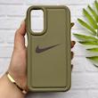 قاب گوشی Galaxy A15 سامسونگ سیلیکونی طرح نایکی NIKE پافر PC زیر بسته محافظ لنز دار کد 155000