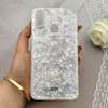 قاب گوشی Galaxy A10S سامسونگ ماربل یخی HARD IMD محافظ لنز نگین دار لاکچری کیتی Kitty کد 152455