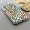 قاب گوشی Galaxy A16 سامسونگ IMD لیزری دورمات ایربگ دار دکمه کرومی لاکچری سخت HARD طرح پلنگی کد 152578