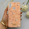 قاب گوشی Galaxy A10S سامسونگ IMD لیزری دورمات دکمه کرومی لاکچری سخت HARD طرح گل کد 151703