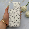 قاب گوشی Galaxy A14 سامسونگ IMD لیزری دورمات دکمه کرومی لاکچری سخت HARD طرح گل کد 151706