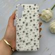 قاب گوشی Galaxy A15 سامسونگ IMD لیزری دورمات دکمه کرومی لاکچری سخت HARD طرح گل کد 151725