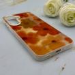 قاب گوشی Galaxy A17 سامسونگ IMD لیزری دورمات دکمه کرومی لاکچری سخت HARD طرح گل کد 151751