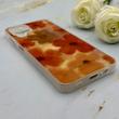 قاب گوشی Galaxy A12 - M12 سامسونگ IMD لیزری دورمات دکمه کرومی لاکچری سخت HARD طرح گل کد 151808