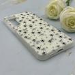 قاب گوشی Galaxy S24 FE سامسونگ IMD لیزری دورمات دکمه کرومی لاکچری سخت HARD طرح گل کد 151881