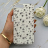 قاب گوشی iPhone 7 Plus - iPhone 8 Plus آیفون IMD لیزری دورمات دکمه کرومی لاکچری سخت HARD طرح گل کد 151907