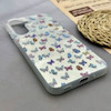 قاب گوشی Galaxy A17 سامسونگ IMD لیزری دورمات ایربگ دار دکمه کرومی لاکچری سخت HARD طرح پروانه کد 152584