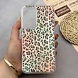 قاب گوشی Galaxy A54 سامسونگ IMD لیزری دورمات ایربگ دار دکمه کرومی لاکچری سخت HARD طرح پلنگی کد 152594