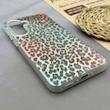 قاب گوشی Galaxy A56 سامسونگ IMD لیزری دورمات ایربگ دار دکمه کرومی لاکچری سخت HARD طرح پلنگی کد 152602