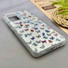 قاب گوشی Galaxy A32 4G سامسونگ IMD لیزری دورمات ایربگ دار دکمه کرومی لاکچری سخت HARD طرح پروانه کد 152609
