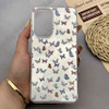 قاب گوشی Galaxy A52 4G - Galaxy A52 5G - Galaxy A52S سامسونگ IMD لیزری دورمات ایربگ دار دکمه کرومی لاکچری سخت HARD طرح پروانه کد 152618