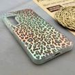 قاب گوشی Galaxy S24 FE سامسونگ IMD لیزری دورمات ایربگ دار دکمه کرومی لاکچری سخت HARD طرح پلنگی کد 152621