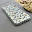 قاب گوشی iPhone 7 Plus - iPhone 8 Plus آیفون IMD لیزری دورمات ایربگ دار دکمه کرومی لاکچری سخت HARD طرح پروانه کد 152629
