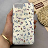 قاب گوشی iPhone 7 Plus - iPhone 8 Plus آیفون IMD لیزری دورمات ایربگ دار دکمه کرومی لاکچری سخت HARD طرح پروانه کد 152629